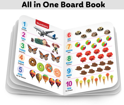 Essential Board Book of All in One : My First All in One Board Book Ed(English, Hardcover, unknown)
