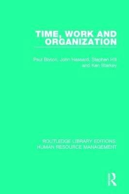 Time, Work and Organization(English, Hardcover, Blyton Paul)