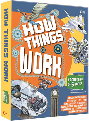 How Things Work: Set of 5 STEM Books for Kids(Paperback, Om Books International)