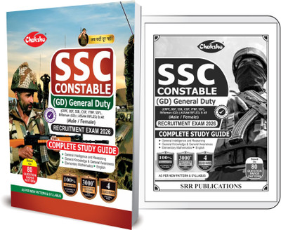 SSC GD Constable Study Guide Book 2026 Exam(Paperback, Chakshu Panel Of Expert)