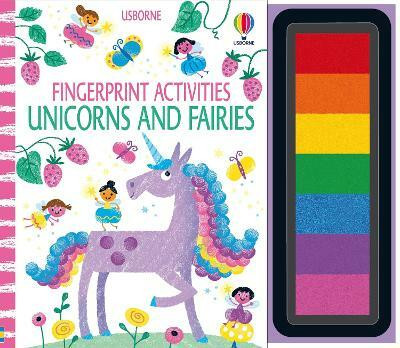 Fingerprint Activities Unicorns and Fairies(English, Spiral bound, Watt Fiona)