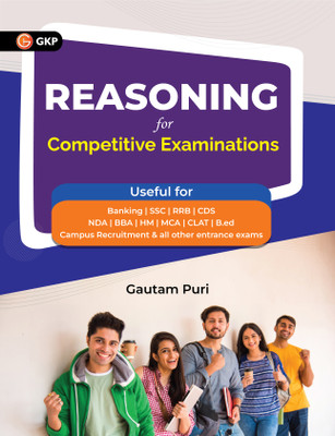 GKP Reasoning for Competitive Examinations by Gautam Puri(Paperback, Gautam Puri)
