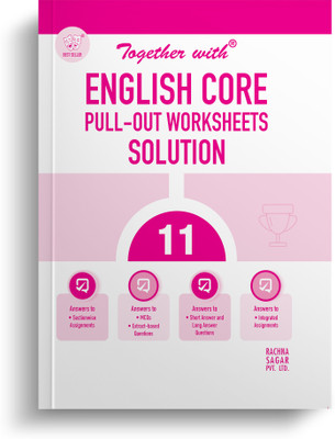 Together with CBSE Question Bank Class 11 English Core POW Solution Solved & Practice Papers Exam 2023-24(Paperback, Rachna Sagar Pvt Ltd)