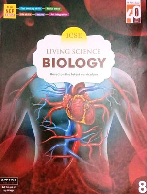 ICSE Living Science Biology Class-8(Paperback, Ratna Sagar Publisher)