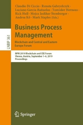 Business Process Management: Blockchain and Central and Eastern Europe Forum(English, Paperback, unknown)