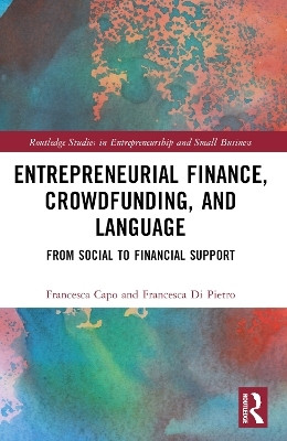 Entrepreneurial Finance, Crowdfunding, and Language(English, Paperback, Capo Francesca)