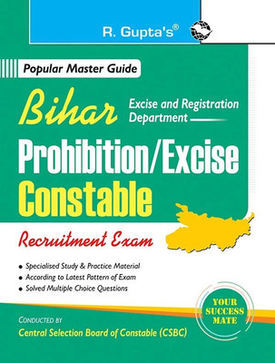 Bihar: Prohibition/Excise Constable Recruitment Exam Guide(English, Paperback, RPH Editorial Board)