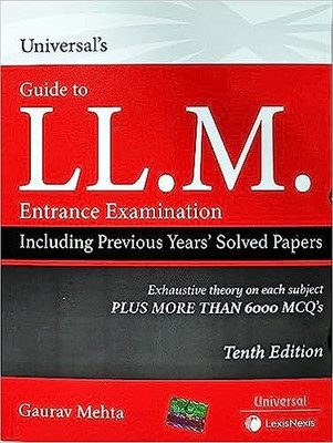 Universal's Guide to LL.M. Entrance Examination Edition 2023(Paperback, Gaurav Mehta)
