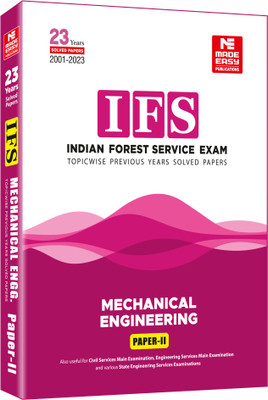 IFS Mains -2024: Mechanical Topicwise Previous Year Solved Paper-2(Paperback, MADE EASY Editorial Board)