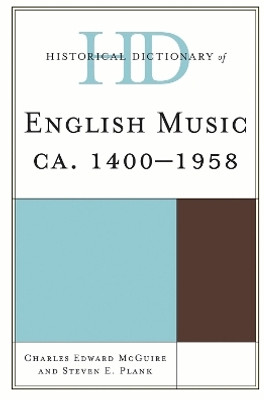 Historical Dictionary of English Music(English, Electronic book text, McGuire Charles Edward)