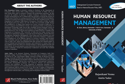 HUMAN RESOURCE MANAGEMENT: Sylabus Based Text Book with Case Studies ([UGCF] Undergraduate Curriculum Framework Based on National Education Policy (NEP)(Paperback, Prof. (Dr.) Rajanikant Verma, Ms. Amita Yadav)