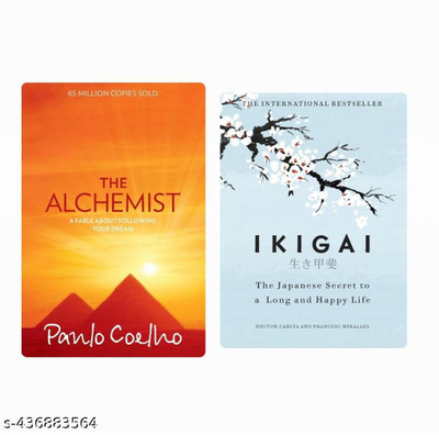 COMBO OF 2 BEST SELLING BOOKS YOU MUST READ[ THE ALCHEMIST AND IKIGAI](Paperback, PANLO COELHO)