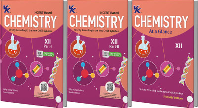 Chemistry Part I & II Textbooks (Set of 3) with a Free Booklet Glance of Objective Type Question Book for Class 12 CHSE Board 2025-26 Examinations(Paperback, Swati Gambhir, Dilip Kumar Behara)