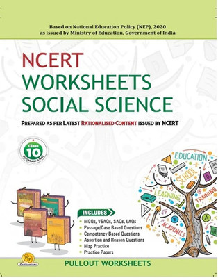 NCERT Worksheets Social Science-10 (with binding)(Paperback, Rashmi Joshi)