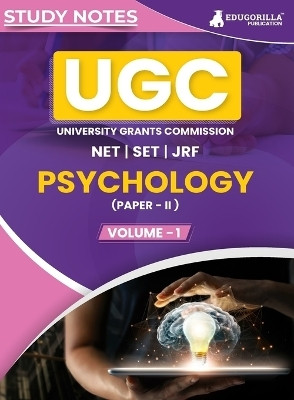 UGC NET Paper II Psychology (Vol 1)  - Topic-wise Notes (English Edition) | A Complete Preparation Study Notes with Solved MCQs(Paperback, EduGorilla Prep Experts)