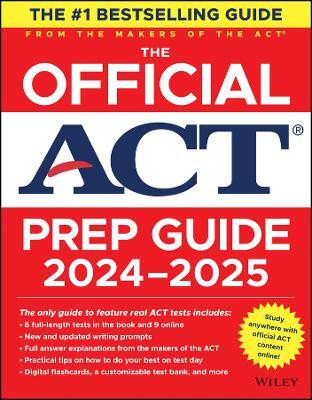 The Official ACT Prep Guide 2024-2025(English, Paperback, ACT)