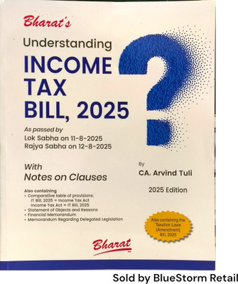 Understanding Income Tax Bill, 2025(Paperback, CA. Arvind Tuli)