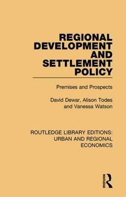 Regional Development and Settlement Policy(English, Hardcover, Dewar David)