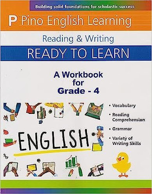 Pino English Learning Reading & Writing A Workbook for Grade-4(Paperback, PINO)