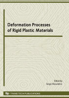 Deformation Processes of Rigid Plastic Materials(English, Electronic book text, unknown)