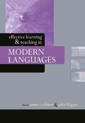 Effective Learning and Teaching in Modern Languages(English, Hardcover, unknown)