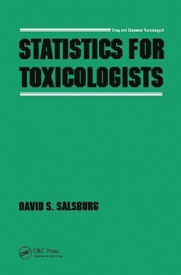 Statistics for Toxicologists(English, Paperback, Salsburg David S.)