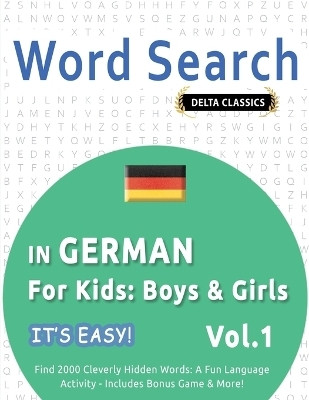 Word Search in German for Kids(English, Paperback, Best Activity Books)