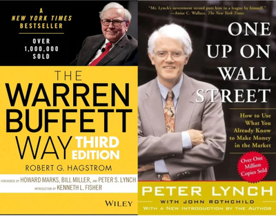 THE WARREN BUFFETT

WAY+ONE UP ON WALL STREET(Paperback, ROBERT G. HAGSTROM, PETER LYNCH)