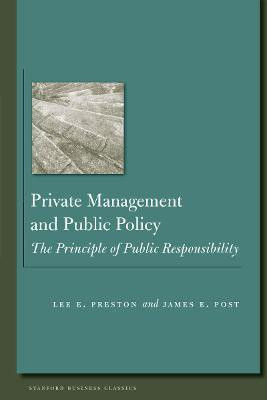 Private Management and Public Policy(English, Electronic book text, Post James)