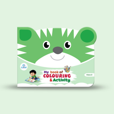 My Book of Colouring & Activity – Class 2 | Fun Fingerprint Art, Drawing & Tracing Workbook  - CLAAP My Colouring & Activity Book – Class 2 | Fun with Tracing, Drawing & Fingerprint Art for Kids(Paperback, CLAAP LEARNING SOLUTIONS)