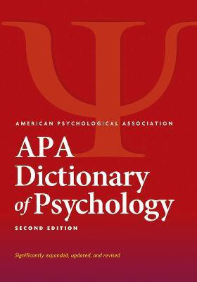 APA Dictionary of Psychology (R)(English, Hardcover, unknown)