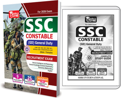 SSC GD Constable Recruitment Exam Complete Practise Sets Book With Solved Papers For 2026 Exam(Paperback, EDUCAZONE PANEL OF EXPERTS)