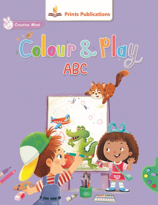 Colour and Play: ABC(Paperback, Editorial, Research Team of Prints Publications)