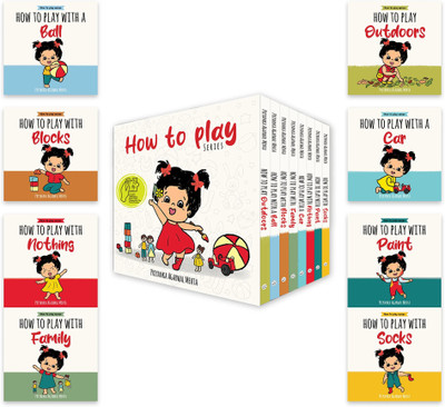 How to Play Series  - By SAM & MI | Box Set of 8 Board Books for Kids | Interactive Books for Sensory Play & Motor Skills | Perfect for Toddlers and Small Hands(Board Book, Priyanka Agarwal Mehta)