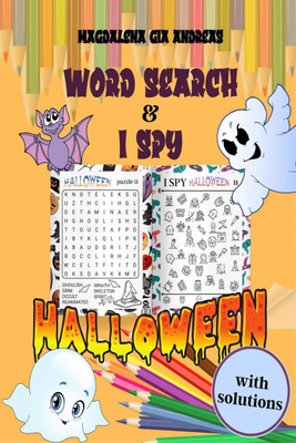 Word Search & I Spy Halloween(English, Paperback, Magdalena Gia Andreas)