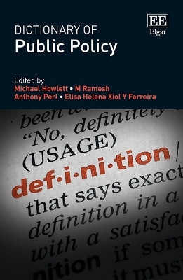 Dictionary of Public Policy(English, Hardcover, Howlett Michael)