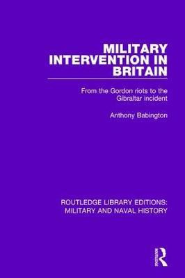Military Intervention in Britain(English, Hardcover, Babington Anthony)