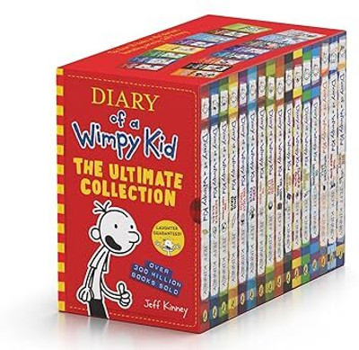 DIARY OF A WIMPY KID: THE ULTIMATE COLLECTION - 16 BOOKS BOXSET(Paperback, Jeff Kinney)