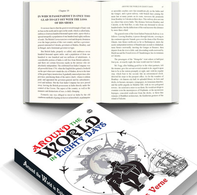 Around the World in Eighty Days (Paperback) : Legendary Adventure Classic, Famous Novel of Race Against Time, Timeless Story of Exploration, Iconic Jules Verne Fiction, Must-Read English Masterpiece(Paperback, Jules Verne)