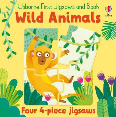 Usborne First Jigsaws and Book: Wild Animals(English, Paperback, Oldham Matthew)