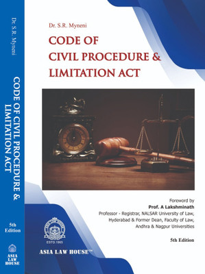 Code of Civil Procedure & Limitation Act 5th Edn. =- 25(Paperback, Dr. S.R. Myneni)
