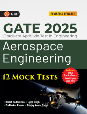 Gate 2025 : Aerospace Engineering - 12 Mock Tests(English, Paperback, unknown)
