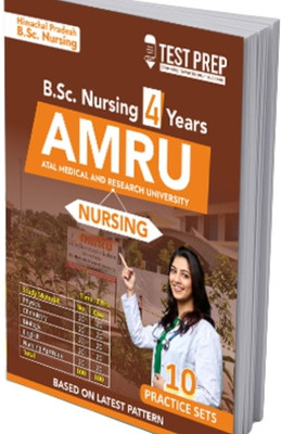 Amru (Atal Medical and Research University) B.Sc Nursing for Himachal  - Atal Medical Research University B.Sc Entrance Book (English)(English, Paperback, unknown)