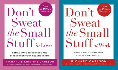 Don't Sweat The Small Stuff in Love + Don't Sweat the Small Stuff at Work(Paperback, Richard Carlson)