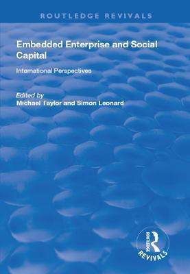 Embedded Enterprise and Social Capital(English, Paperback, Leonard Simon)
