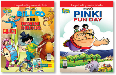 Billoo & Gemini Circus + Pinki Fun Day(Paperback, Pran)