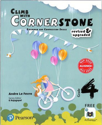 Climb With Cornerstone Grade 4 (Grammar And Composition Skills) Nep 2020 / Ncf 2023(Paperback, Pearson Publisher)