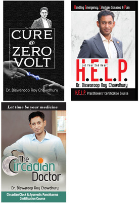 Let Your 2nd Heart H.E.L.P. + The Circadian Doctor + Cure @ Zero Volt (Set of 3 Books)(Paperback, Dr. Biswaroop Roy Chowdhury)