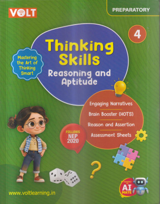 THINKING SKLLS REASONING AND APTITUDE CLASS -4(Paperback, K.P. SINGH)