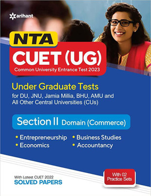 Nta Cuet Ug 2023 Section 2 Domain Commerce(English, Paperback, Arihant Experts)